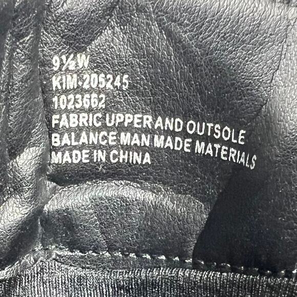 Cloudwalkers Womens Wide Fit Black Heel Ankle Boots Size 9.5W - Picture 4 of 11